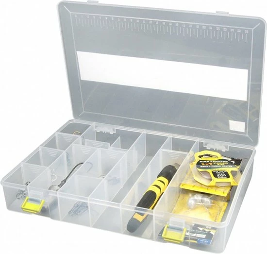 Spro Tackle Box - Viskoffer - 31.5 X 21.5 X 5.0 Cm - Transparant 3 Spro Tackle Box - Viskoffer - 31.5 X 21.5 X 5.0 Cm - Transparant