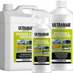 Ultramar - Sprayhood & Tent Protector 2,5L - Impregneermiddel Voor Bootkap, Tent, Cabriodak - Maakt Waterdicht En Geeft Extra Bescherming -Flamecan winkel 550x537 2