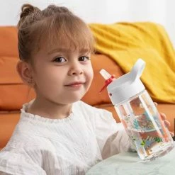 Jeko Dino Drinkfles Met Rietje - BPA-vrij - Tritan Hoge Kwaliteit 450 Ml 10 Jeko Dino Drinkfles Met Rietje - BPA-vrij - Tritan Hoge Kwaliteit 450 Ml -Flamecan winkel 550x539 11