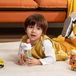 Jeko Dino Drinkfles Met Rietje - BPA-vrij - Tritan Hoge Kwaliteit 450 Ml 11 Jeko Dino Drinkfles Met Rietje - BPA-vrij - Tritan Hoge Kwaliteit 450 Ml -Flamecan winkel 550x539 12