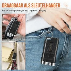 JGS Duo Zaklamp-Led-900 Lumen-USB-C-Oplaadbaar-Sleutelhanger-multifunctioneel-JGS Multicard -Flamecan winkel 550x539 5