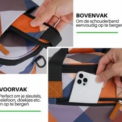 Brisby 4 Laags Geïsoleerde Koeltas - Boodschappentas 21 Liter - Block -Flamecan winkel 550x541 1