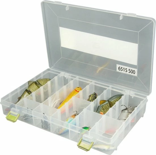 Spro Tackle Box - Viskoffer - 31.5 X 21.5 X 5.0 Cm - Transparant 5 Spro Tackle Box - Viskoffer - 31.5 X 21.5 X 5.0 Cm - Transparant - Afbeelding 3