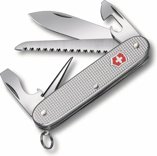 Victorinox Zakmes Farmer 9 Functies Rvs Zilver 3 Victorinox Zakmes Farmer 9 Functies Rvs Zilver