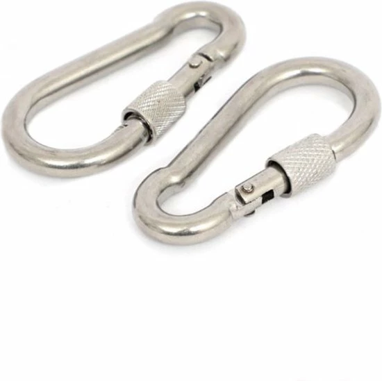 Royal WM Karabijnhaak - 2 Stuk(s) - 80 Millimeter - Silver- Musketonhaak - Haak - Haakjes 8 Royal WM Karabijnhaak - 2 Stuk(s) - 80 Millimeter - Silver- Musketonhaak - Haak - Haakjes - Afbeelding 6