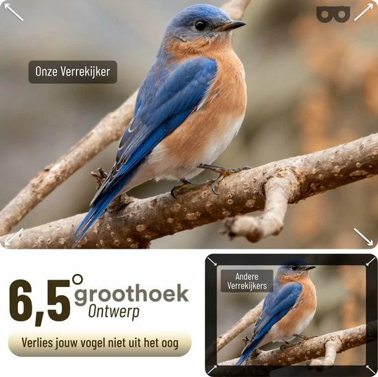 Zoomble® Monokijker PRO Met Opbergtas - E-book Vogelspotten - 13x50 - HD Coating - Waterdicht - Monoculair - Geschikt Voor Volwassene - Spotting Scope - Black Friday 2022 - Sinterklaas 11 Zoomble® Monokijker PRO Met Opbergtas - E-book Vogelspotten - 13x50 - HD Coating - Waterdicht - Monoculair - Geschikt Voor Volwassene - Spotting Scope - Black Friday 2022 - Sinterklaas - Afbeelding 9