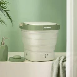 Comfee C&M - Draagbare Mini Wasmachine – Compact Wassen- 0.8 KG - Schone Kleding & Ondergoed – Inclusief Afvoer - Groen 10 Comfee C&M - Draagbare Mini Wasmachine – Compact Wassen- 0.8 KG - Schone Kleding & Ondergoed – Inclusief Afvoer - Groen -Flamecan winkel 550x550 115
