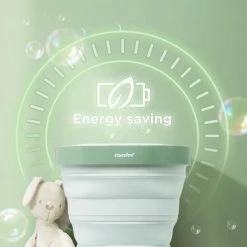 Comfee C&M - Draagbare Mini Wasmachine – Compact Wassen- 0.8 KG - Schone Kleding & Ondergoed – Inclusief Afvoer - Groen 13 Comfee C&M - Draagbare Mini Wasmachine – Compact Wassen- 0.8 KG - Schone Kleding & Ondergoed – Inclusief Afvoer - Groen -Flamecan winkel 550x550 117