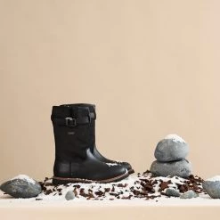 Travelin' Finland Dames - Wolgevoerde Leren Outdoorlaars - Waterdicht Laarzen - Zwart Leer - Maat 38 -Flamecan winkel 550x550 135