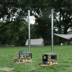 Bolture Houtkachel Vrijstaand - Houtkachels Verwarming Buiten - Tentkachel Gietijzer - Tent Kachel Camping - Kooktoestel Met Oven -Flamecan winkel 550x550 139
