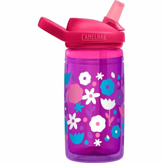 CamelBak Eddy+ Kids Insulated - Drinkfles - 400 Ml - Paars / Rood (Flower Power) 7 CamelBak Eddy+ Kids Insulated - Drinkfles - 400 Ml - Paars / Rood (Flower Power) - Afbeelding 5