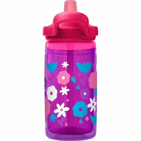 CamelBak Eddy+ Kids Insulated - Drinkfles - 400 Ml - Paars / Rood (Flower Power) 9 CamelBak Eddy+ Kids Insulated - Drinkfles - 400 Ml - Paars / Rood (Flower Power) - Afbeelding 7