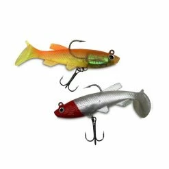 Brute Strength - Kunst Aas Set - Roofvissen Pluggen Met Haak Set Voor Snoek/Baars Roofvis Kunstaas - 8 Cm - 20 Stuks - Shads