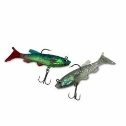 Brute Strength - Kunst Aas Set - Roofvissen Pluggen Met Haak Set Voor Snoek/Baars Roofvis Kunstaas - 8 Cm - 20 Stuks - Shads -Flamecan winkel 550x550 174