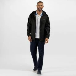 Regatta Pack-It II Regenjas - Maat XL - Mannen - Zwart -Flamecan winkel 550x550 236