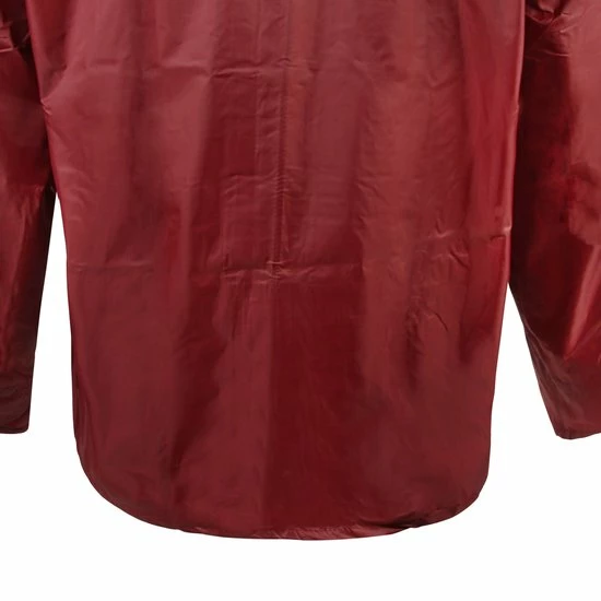 C-Line Regenpak Met Capuchon - Rood - Reflecterend - Nieuw Model - Kinder Maat 134/140 7 C-Line Regenpak Met Capuchon - Rood - Reflecterend - Nieuw Model - Kinder Maat 134/140 - Afbeelding 5