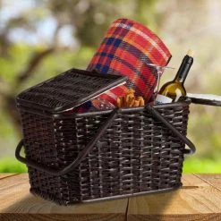 Relaxdays Picknickmand Met Deksel - Rotan Mand - Boodschappenmand - Grote Opbergmand - Chocoladebruin 13 Relaxdays Picknickmand Met Deksel - Rotan Mand - Boodschappenmand - Grote Opbergmand - Chocoladebruin -Flamecan winkel 550x550 284