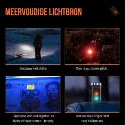 JGS Duo Zaklamp-Led-900 Lumen-USB-C-Oplaadbaar-Sleutelhanger-multifunctioneel-JGS Multicard -Flamecan winkel 550x550 303