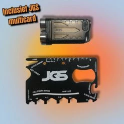 JGS Duo Zaklamp-Led-900 Lumen-USB-C-Oplaadbaar-Sleutelhanger-multifunctioneel-JGS Multicard -Flamecan winkel 550x550 309