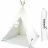 Skandika Tipi Tent Kinderen – Tipi Speeltent Voor Kinderen – Met Gewattteerde Vloermat – Kleine Raam - Katoen – Inclusief Opbergtas – 150 Cm Stahoogte – 115x115x152 Cm (LxBxH) – Kindertent Voor Kinderkamer – Binnen En Buiten – Camping, Tuin – Wit 2 Skandika Tipi Tent Kinderen – Tipi Speeltent Voor Kinderen – Met Gewattteerde Vloermat – Kleine Raam - Katoen – Inclusief Opbergtas – 150 Cm Stahoogte – 115x115x152 Cm (LxBxH) – Kindertent Voor Kinderkamer – Binnen En Buiten – Camping, Tuin – Wit -Flamecan winkel 550x550 323