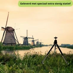 Merkloos Monokijker Verrekijker Met Afstandsbediening - Geschikt Voor Maken Van Foto's - Inclusief E-handleiding - Compacte Set Met Smartphonehouder - BaK4 - Fully Multi Coated (FMC) -Flamecan winkel 550x550 426