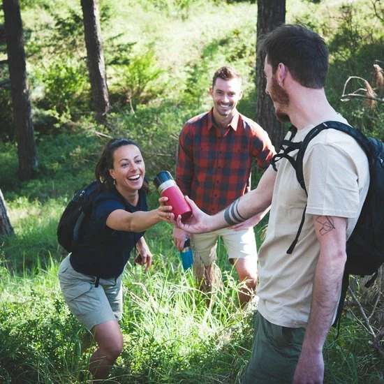Stanley PMI Stanley The Vacuum Insulated Water Bottle 0,47L- Red Sky 8 Stanley PMI Stanley The Vacuum Insulated Water Bottle 0,47L- Red Sky - Afbeelding 6