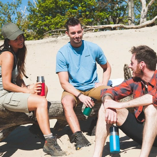 Stanley PMI Stanley The Vacuum Insulated Water Bottle 0,47L- Red Sky 11 Stanley PMI Stanley The Vacuum Insulated Water Bottle 0,47L- Red Sky - Afbeelding 9