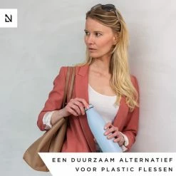 LARS NYSØM Roestvrijstalen Drinkfles 'Ren' 750ml Blue Stone 12 LARS NYSØM Roestvrijstalen Drinkfles 'Ren' 750ml Blue Stone -Flamecan winkel 550x550 495