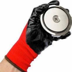 Brute Strength Vismagneet - 400 Kg Trekkracht- Magneetvissen - Incl. Handschoenen - Prikstok Adapter - Schroefdraadborgmiddel (10 Ml) -Flamecan winkel 550x550 559