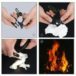 Paracord Survival Armband Met 15 Functies! - Groen - Handige & Comfortabele Reisgadget Met 15 Functies! - Stoere Survival Multi Tool - Multi Tool - Inclusief Magnesium Vuurstarter -Flamecan winkel 550x550 573