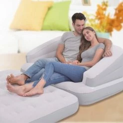 ZOVAIO Luchtbed-luchtmatras- Luchtbedden 1 Of 2 Persoons- In Sofa Stijl -Flamecan winkel 550x550 60