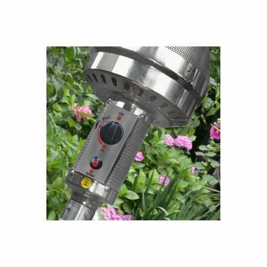 Eurom THG 14000 RVS Staande Gas Terrasverwarmer - 14000W - 800 X 455 X 2200mm 13 Eurom THG 14000 RVS Staande Gas Terrasverwarmer - 14000W - 800 X 455 X 2200mm - Afbeelding 11