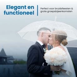 Arsa 2X Transparant Doorzichtige Plastic Stormparaplu 92 Cm - Paraplu – Opvouwbaar - Windproof - Fashionable -Bruiloft – Trouwen – Incl. Beschermhoesje 12 Arsa 2X Transparant Doorzichtige Plastic Stormparaplu 92 Cm - Paraplu – Opvouwbaar - Windproof - Fashionable -Bruiloft – Trouwen – Incl. Beschermhoesje -Flamecan winkel 550x550 651