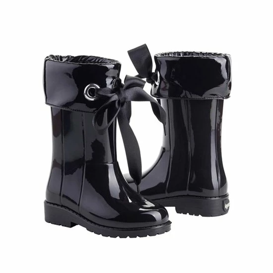Igor - Regenlaarzen Voor Meisjes - Campera Charol Hoogglans Met Strik - Zwart - Maat 35EU 24 Igor - Regenlaarzen Voor Meisjes - Campera Charol Hoogglans Met Strik - Zwart - Maat 35EU - Afbeelding 22