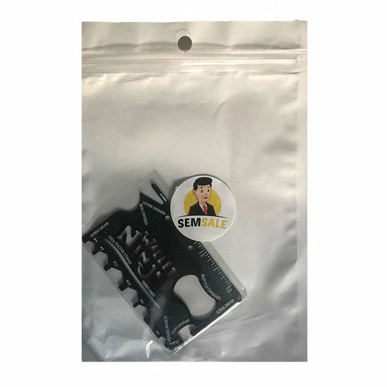 SemSale 1+1 GRATIS Ninja Wallet® Creditcard Tool - Voor In Je Portemonnee - Wallet Ninja - 18 In 1 Tool 5 SemSale 1+1 GRATIS Ninja Wallet® Creditcard Tool - Voor In Je Portemonnee - Wallet Ninja - 18 In 1 Tool - Afbeelding 3