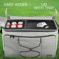 Bomoe Opvouwbare Koeltas IceBreezer KT53 - Koelbox Voor Onderweg - 53x37x32 Cm - 52 Liter - Picknicktas Perfect Voor Barbecues Of Festivals -Flamecan winkel 550x550 7