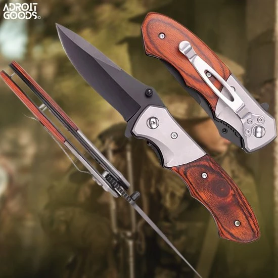AdroitGoods Zakmes - Jachtmes - Survival Mes - Knife - 22CM - Nova X50 6 AdroitGoods Zakmes - Jachtmes - Survival Mes - Knife - 22CM - Nova X50 - Afbeelding 4