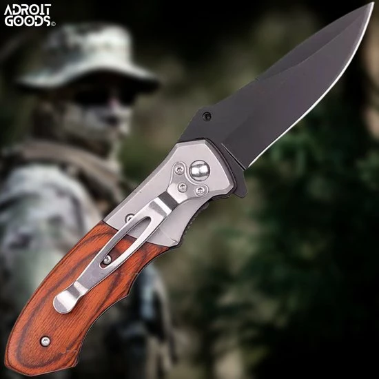 AdroitGoods Zakmes - Jachtmes - Survival Mes - Knife - 22CM - Nova X50 8 AdroitGoods Zakmes - Jachtmes - Survival Mes - Knife - 22CM - Nova X50 - Afbeelding 6