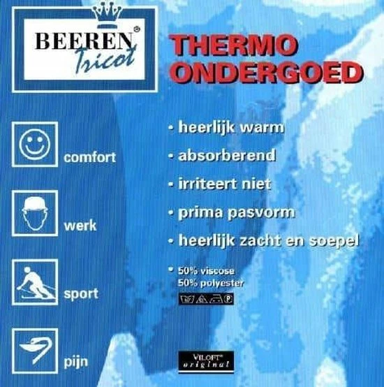 Beeren Thermo Colshirt Lange Mouw Zwart Maat M 6 Beeren Thermo Colshirt Lange Mouw Zwart Maat M - Afbeelding 4