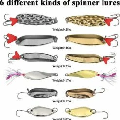 Exxen 235 Stuks Vissen Hoogwaardige Vis Set - Kunstaas - Gemengd Visaas - Spinners / Blinkers / Pluggen - Vissen - Haak, Tangen Etc - All In One Kit -Flamecan winkel 550x555