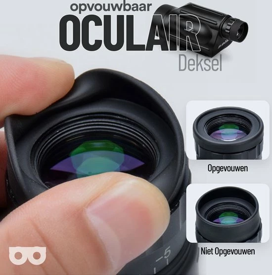 Zoomble® Monokijker PRO Met Opbergtas - E-book Vogelspotten - 13x50 - HD Coating - Waterdicht - Monoculair - Geschikt Voor Volwassene - Spotting Scope - Black Friday 2022 - Sinterklaas 9 Zoomble® Monokijker PRO Met Opbergtas - E-book Vogelspotten - 13x50 - HD Coating - Waterdicht - Monoculair - Geschikt Voor Volwassene - Spotting Scope - Black Friday 2022 - Sinterklaas - Afbeelding 7