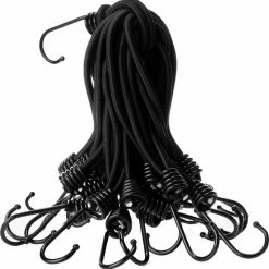 STACK Zeilspanner Met Haak | 10 Stuks - Spanrubbers - Spanelastieken - Spanband Voor Bootzeil/Zeil/Spandoeken