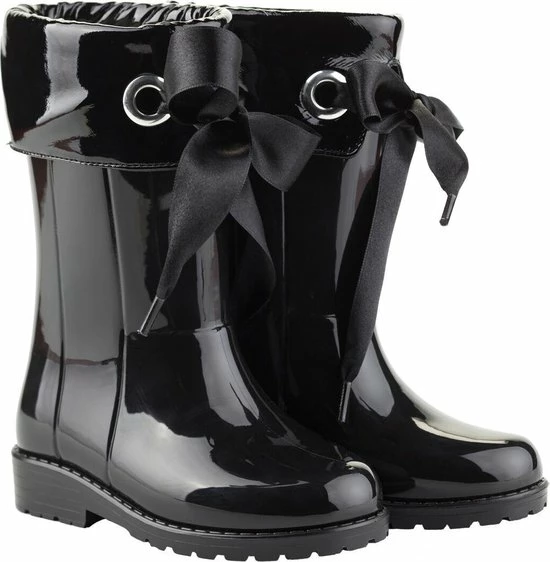 Igor - Regenlaarzen Voor Meisjes - Campera Charol Hoogglans Met Strik - Zwart - Maat 35EU 3 Igor - Regenlaarzen Voor Meisjes - Campera Charol Hoogglans Met Strik - Zwart - Maat 35EU