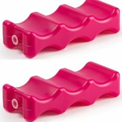 Forte Plastics 2x Stuks Koelelementen Voor Speciaal Voor Blikjes 22 X 9 Cm