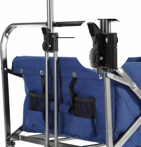 AREBOS Handkar | Transportwagen | Apparatuurwagen | Opvouwbaar | Blauw 14 AREBOS Handkar | Transportwagen | Apparatuurwagen | Opvouwbaar | Blauw - Afbeelding 12