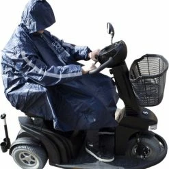C-Line Poncho Scootmobiel - Blauw - Reflecterend 15 C-Line Poncho Scootmobiel - Blauw - Reflecterend -Flamecan winkel 550x577 1