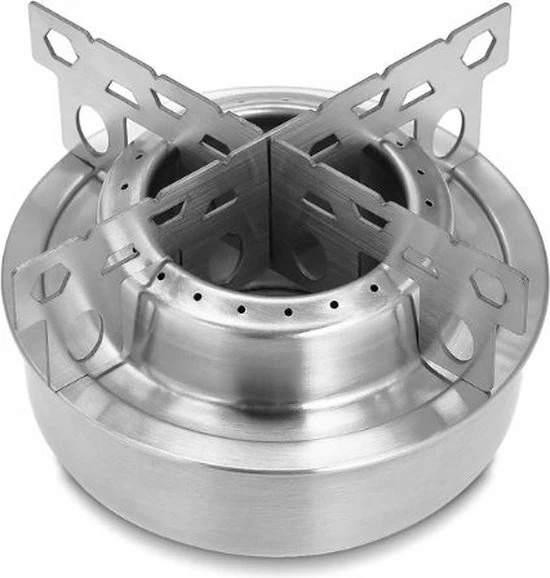 Allesvoordeliger Alcoholbrander Met Rek - Kooktoestel Compleet 3 Allesvoordeliger Alcoholbrander Met Rek - Kooktoestel Compleet