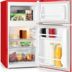 Klarstein 10029332 - Tafelmodel Koel-vriescombinatie - Rood 12 Klarstein 10029332 - Tafelmodel Koel-vriescombinatie - Rood -Flamecan winkel 550x591 1