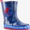 Spider-Man Kinder Regenlaarzen - Blauw - Maat 27 -Flamecan winkel 550x596 4