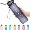 Lopoleis Drinkfles - Waterfles 1 Liter - Motivatie Waterfles Met Tijdsmarkering - Water Bottle - BPA Vrij 1 Lopoleis Drinkfles - Waterfles 1 Liter - Motivatie Waterfles Met Tijdsmarkering - Water Bottle - BPA Vrij -Flamecan winkel 550x599 1